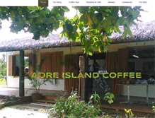 Tablet Screenshot of aoreislandcoffee.com